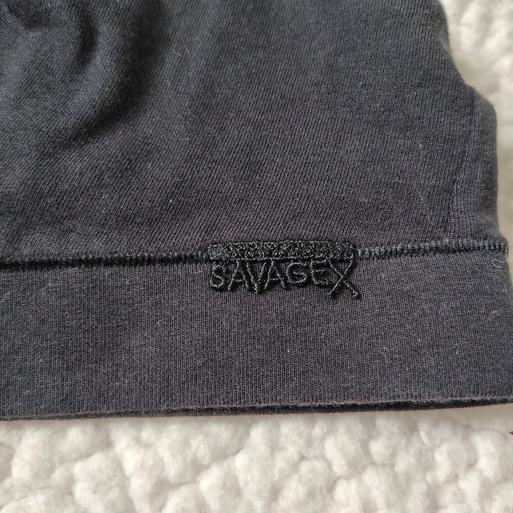 Savage X Fenty Women's Medium Black Unlined Bralette - Picture 2 of 5